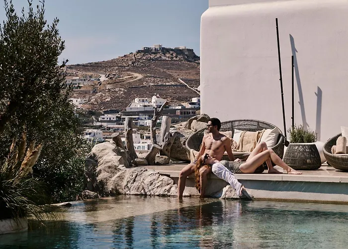 Отель Kove Mykonos - A Myconian Collection Орнос